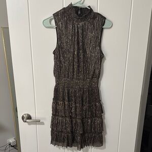 Cute short sleeveless black Dress